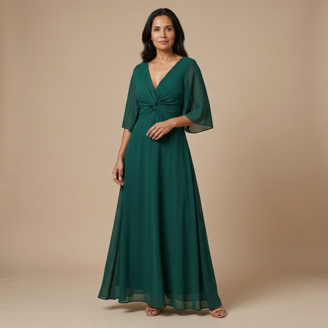 VESTIDO DE CHIFFON