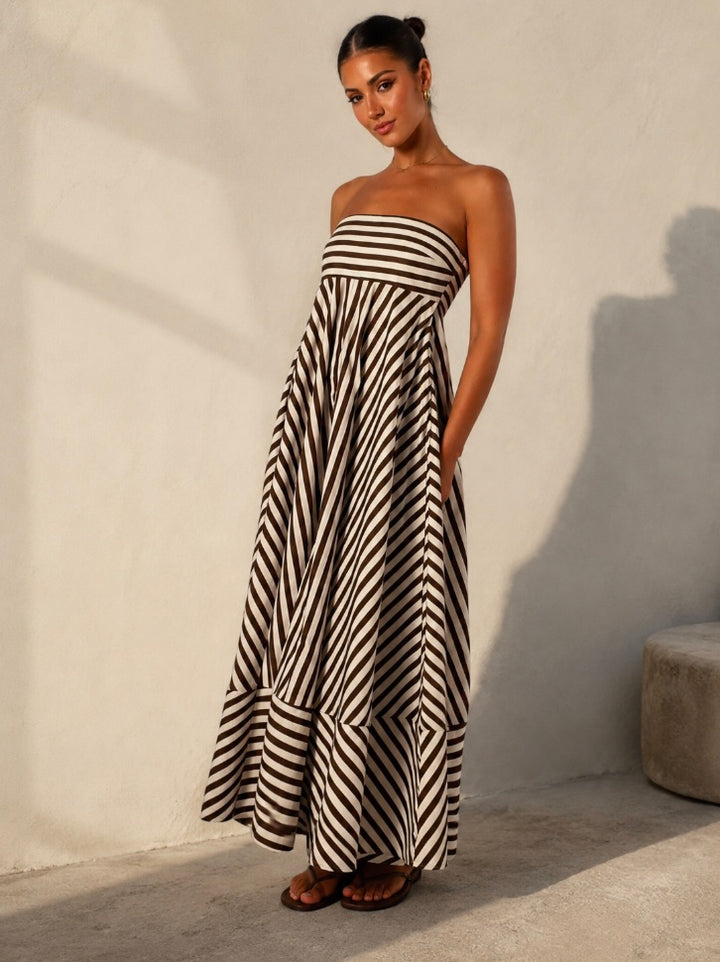 VESTIDO SIN TIRANTES