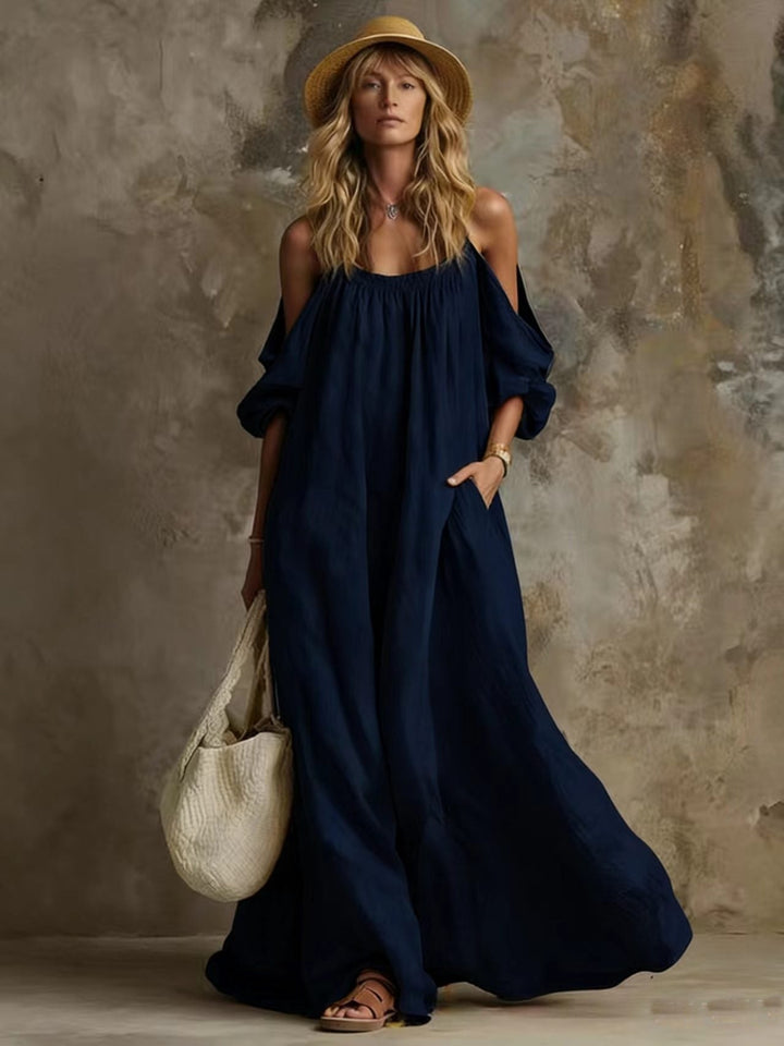 VESTIDO CAFTÁN MAXI