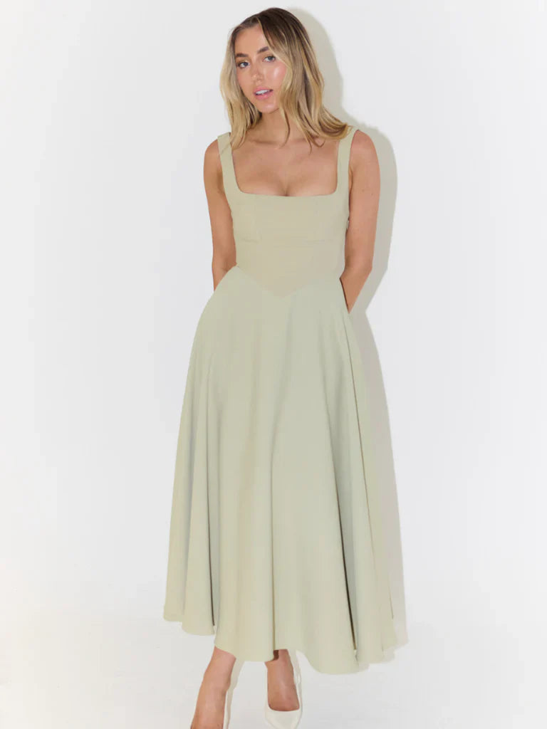 VESTIDO CORSÉ LARGO