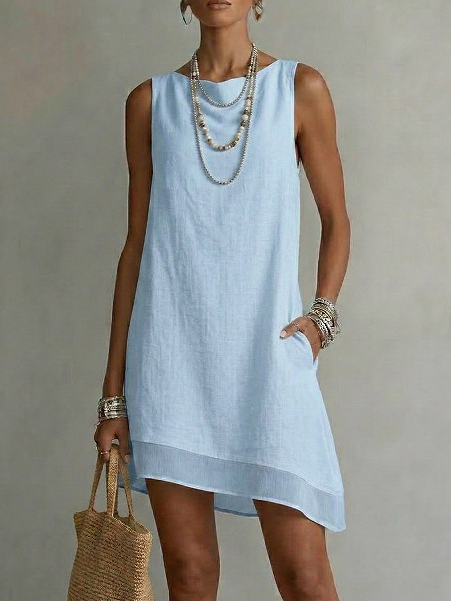 VESTIDO SIN MANGAS
