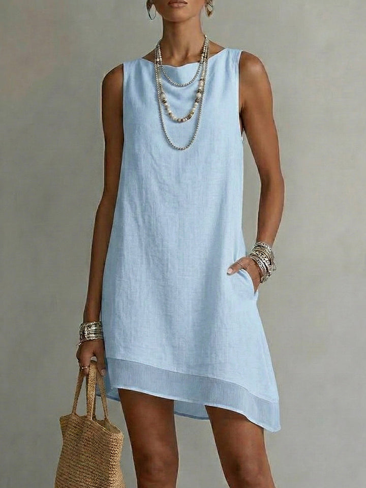VESTIDO SIN MANGAS