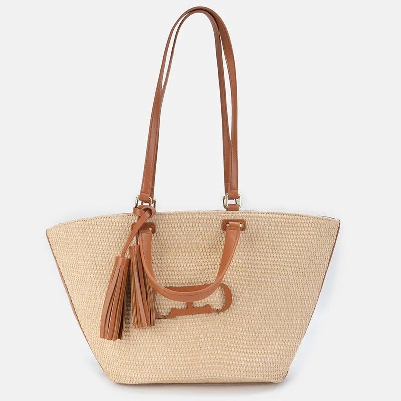 BOLSO SHOPPER TRENZADO