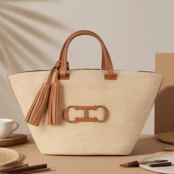BOLSO SHOPPER TRENZADO