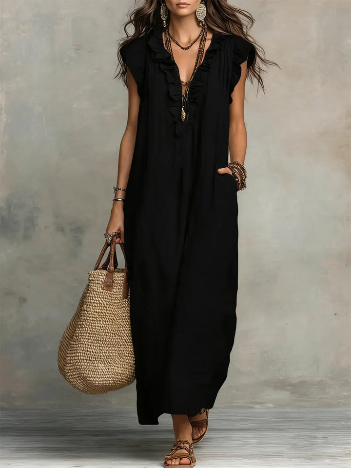 VESTIDO LARGO BOHEMIO