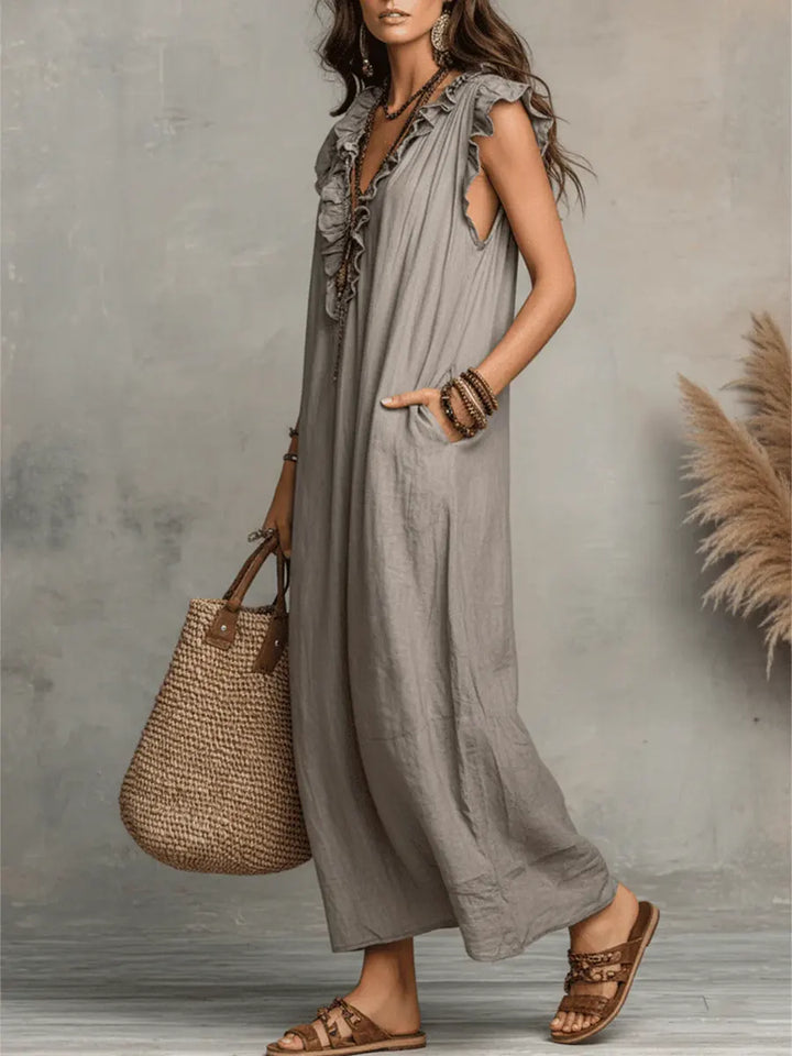 VESTIDO LARGO BOHEMIO