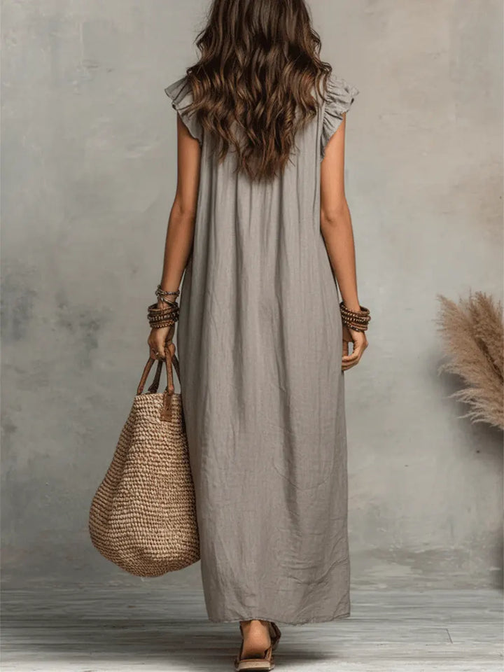 VESTIDO LARGO BOHEMIO